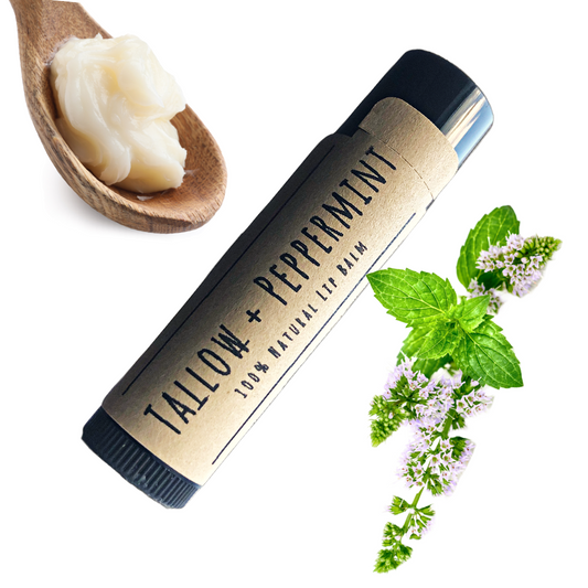 Lip Balm: Tallow + Peppermint