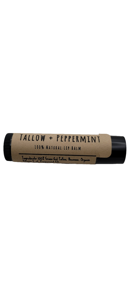 Lip Balm 3 pk: Peppermint + Tallow