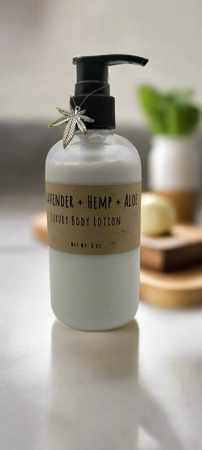 Lavender + Hemp + Aloe Lotion