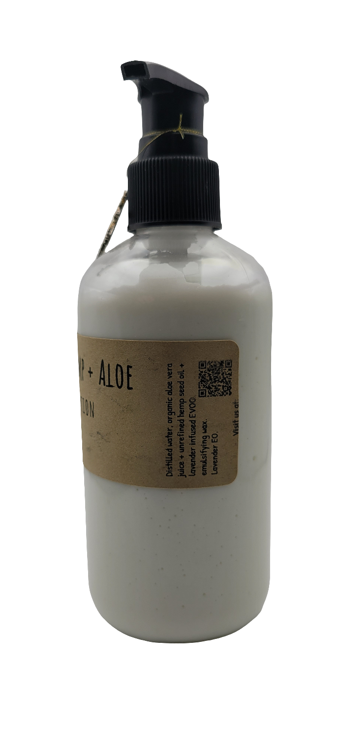 Lavender + Hemp + Aloe Lotion