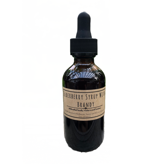 Tincture: Elderberry Syrup w/ Brandy 2oz